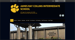 Desktop Screenshot of collins.scottsboroschools.net